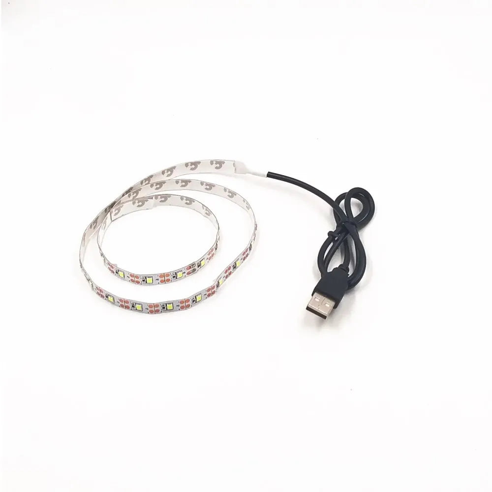 LED Night Light Strip DC5V USB Cable (50cm – 5m) | SMD 3528 LED Light for TV, PC & Laptop