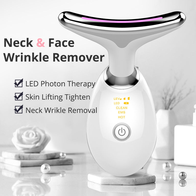 EMS Thermal Neck & Face Massager