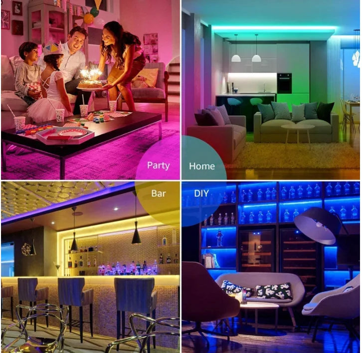 LED Night Light Strip DC5V USB Cable (50cm – 5m) | SMD 3528 LED Light for TV, PC & Laptop